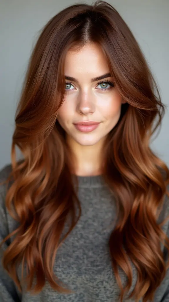 Imagine hair that glows with warmth, enhancing your natural beauty.